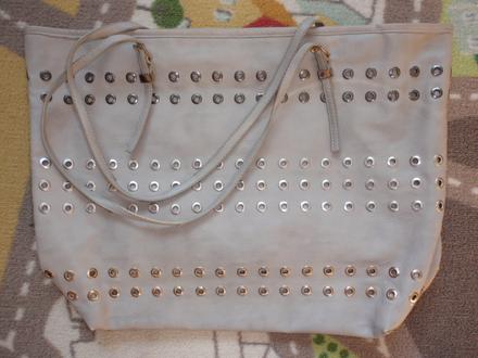 Kabela-kabelka-taška šedá větší - prostorná., orsay