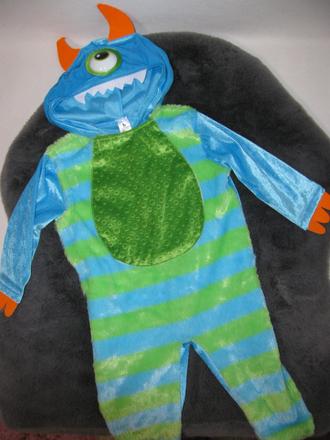 Karnevalový kostým-overal příšerka, 