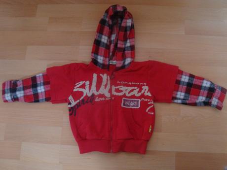 Mikina károvaná s kapucí, frog,104