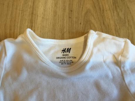 Dvě bílá body vel. 74, h&m,74