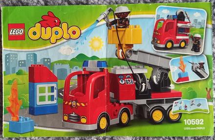 Lego duplo 10592 - fire truck., 
