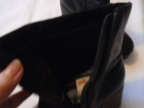 Kožené kozačky nízké vel 38 24 cm, 38