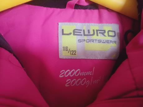 Zimni lyžařská bunda 116/122 lewro, lewro,116