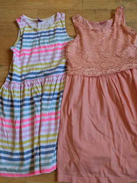 4x šaty vel 122/128, h&m,122