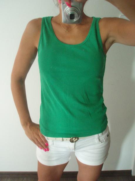 Zelené tílko livre blue essentials, l