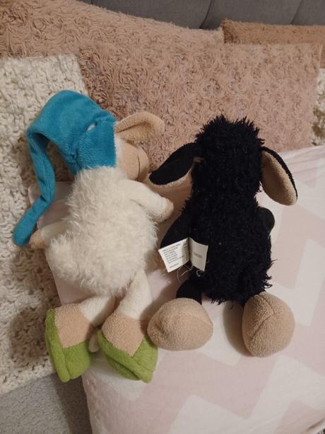 2krát plyšová ovečka nici, 