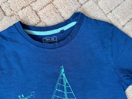 Bavlněné tričko - loď, next,134