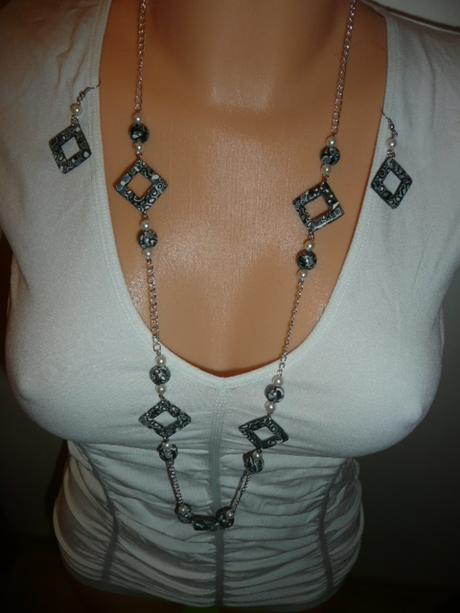 Set řetízek - náhrdelník + náušnice,