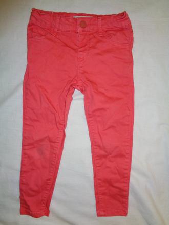 Meruňkové elastické skinny, zara,104