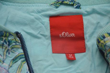 134 140 146 bavlněná mikina, letní bundička, s.oliver,146
