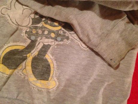 Dívčí mikina minnie, disney,98