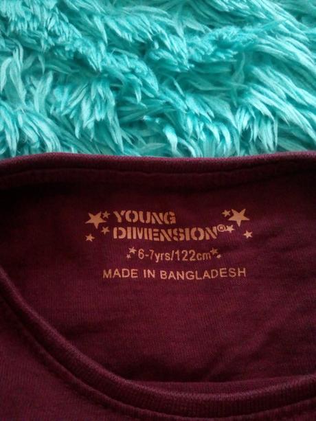 Triko se srdíčkem,zn.young dimension,vel.116/122, young dimension,116