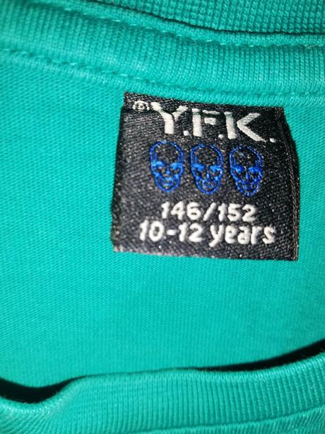 Bavlněné triko dl.rukáv vel.146/152 y.f.k., 146