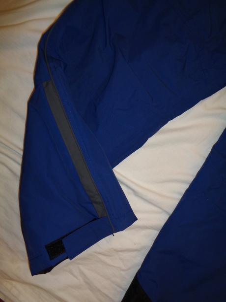 Luxusní modré oteplovací kalhoty port louis, xl