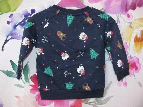 Tmavě modrá mikina, teplákovina, primark,80