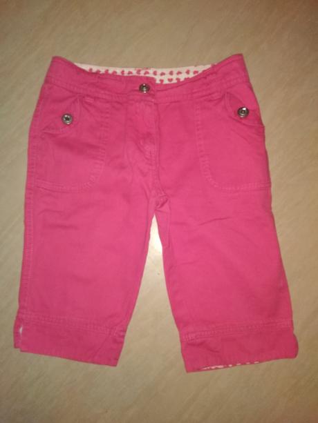 Růžové kraťasy love me im yours 128, 128