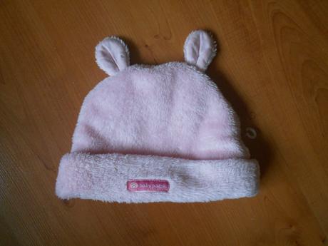 Čepice s oušky vel. 6-12m, pumpkin patch,74