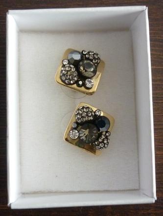 Náušnice s kamínky,