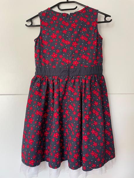 Šaty s červenými kvítky, kids,122