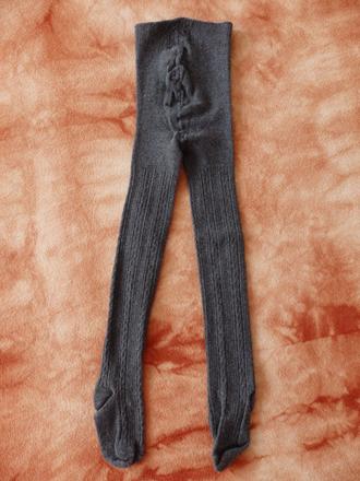 Šedé punčocháče, f&f,128