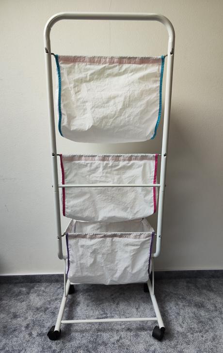 Třípatrový koš na prádlo wenko, 