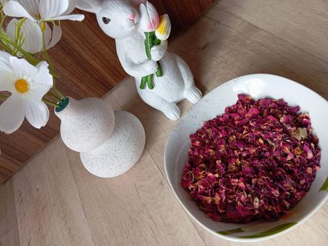 Sušené okvětí růže, 