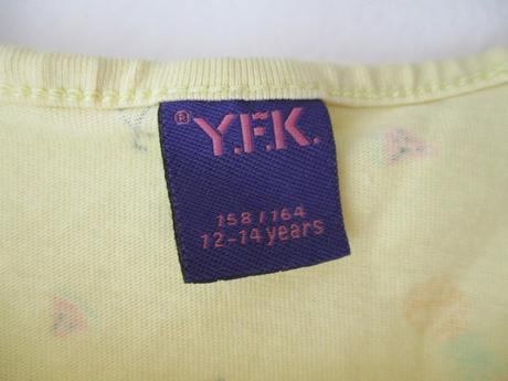 Dívčí letní bavlněné šaty yfk 152 158, kik,152