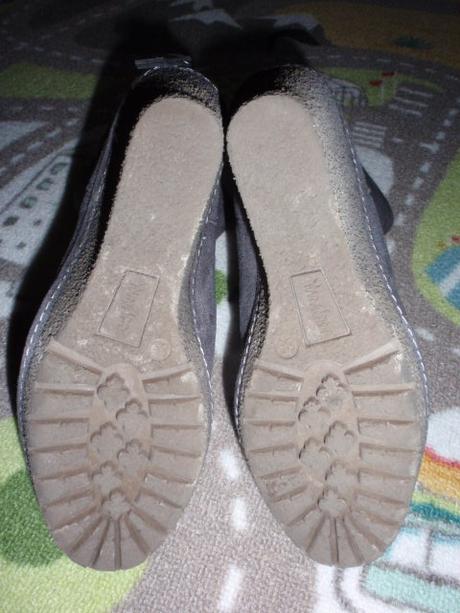 Boty-kozačky semišové šedé reno, young spirit,39