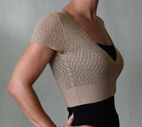 Zlatavé krajkové bolerko orsay vel xxs, orsay,xs