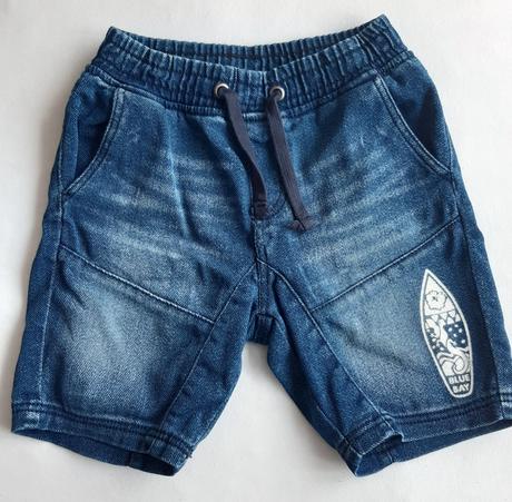 Džínové pružné kraťasy 134-140, pepperts,134