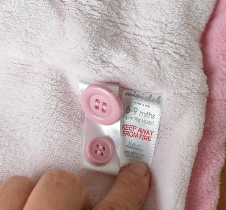 Kabátek fleesový vel. 6 - 9 m, miniclub,74