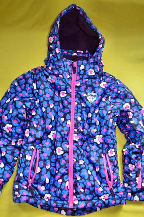 Kvalitní silná zimní bunda v.128, s fleece, 128