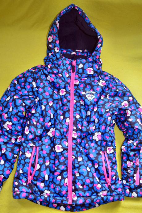 Kvalitní silná zimní bunda v.128, s  fleece, 128