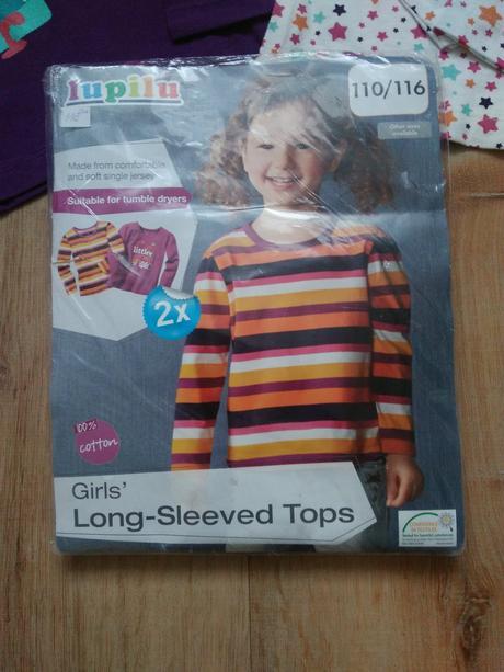 3xdvojbalení triček, lupilu, vel 110/116, lupilu,116
