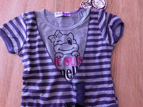 Dívčí prodloužené triko, 104