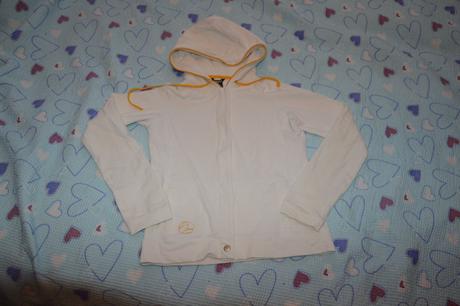 158 164 bílá mikina kenvelo vel. s, kenvelo,164