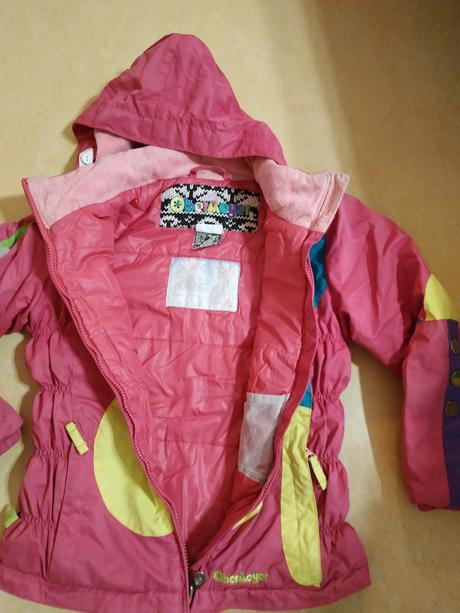 Značkové zimní bunda vel.122-134, 122