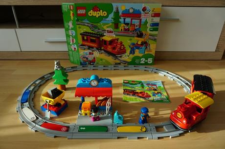 Lego duplo 10874 parní vláček,