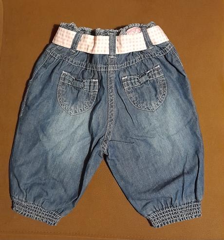 Dívčí letní 3/4 kalhoty c&a, vel.80, c&a,80