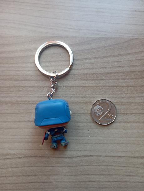 21 - klíčenka kapitán amerika, funko pop pocket, 