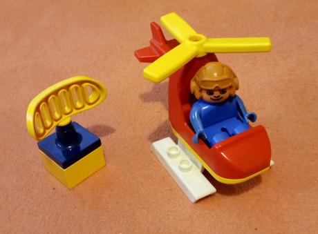 Lego duplo - vrtulník,