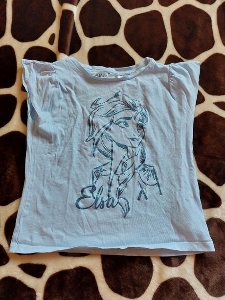 Tričko frozen, h&m,116