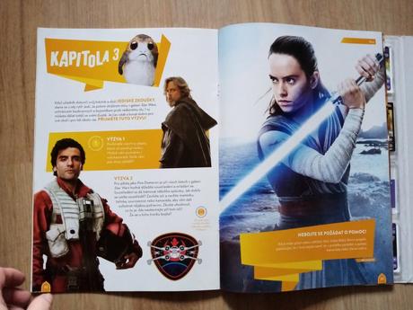 Kniha s kartičkami star wars, 