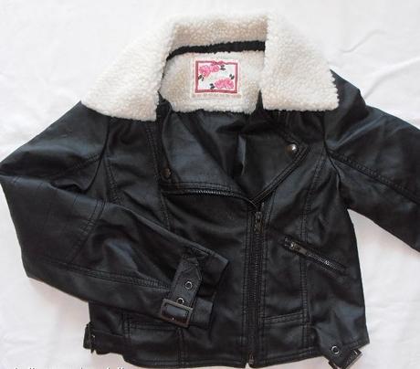 M76.perfektní bunda jaro/podzim imitace kůže10-11l, st. bernard,146