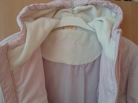 Růžová bunda bundička kabátek fishbone, fishbone,m