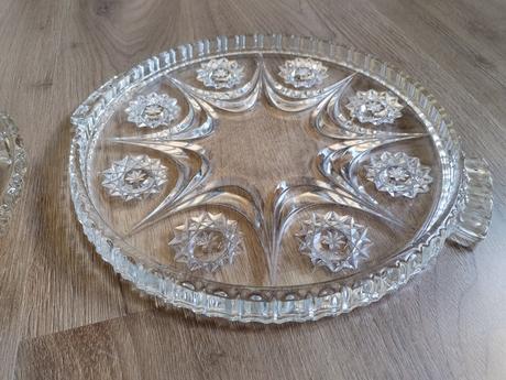 Skleněné originální tácy, 