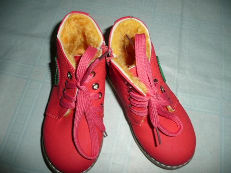 Luxusní boty kožíšek vel 27 stélka 17,3cm zimní, 27