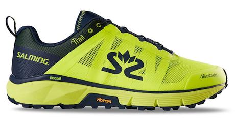 Salming trail 6 men safety yellow/navy trail top, 45