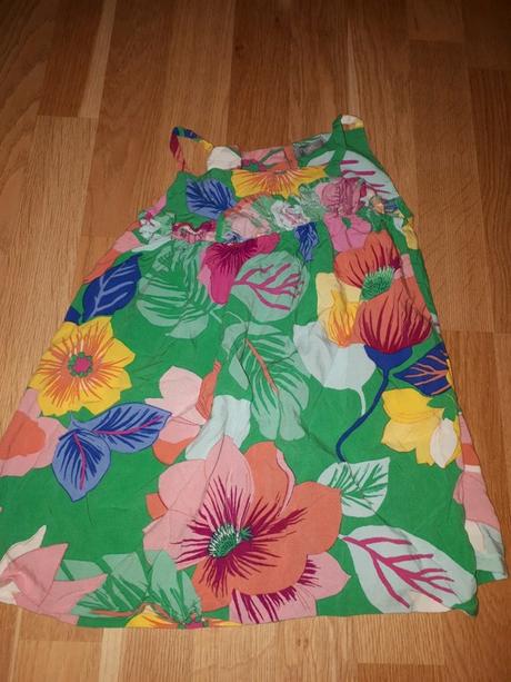 Zelené šaty s květy 98 next, next,98