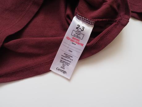 Tričko s límečkem vel 98, george,98